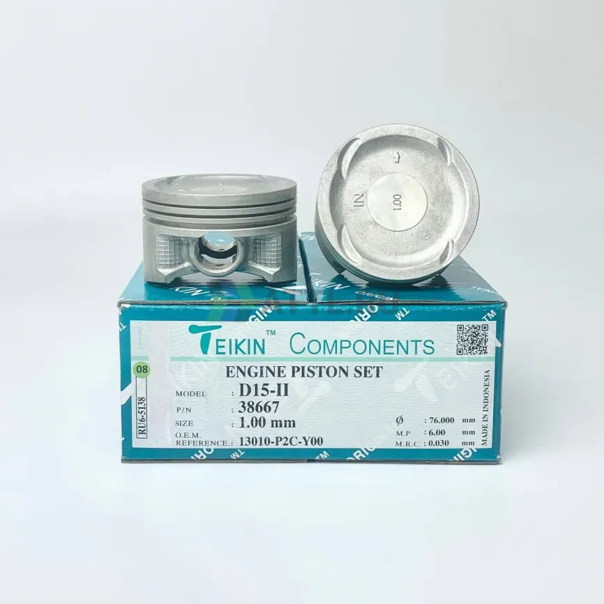 Комплект поршней D15-II d75+1.00 1,2-1,5-2,8 фото 1