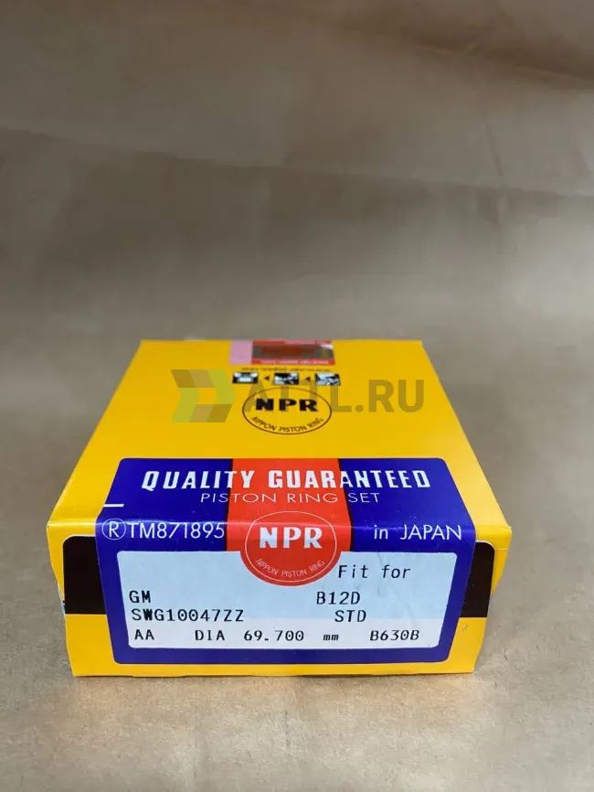 Поршневые кольца B12D LAQ фото 1