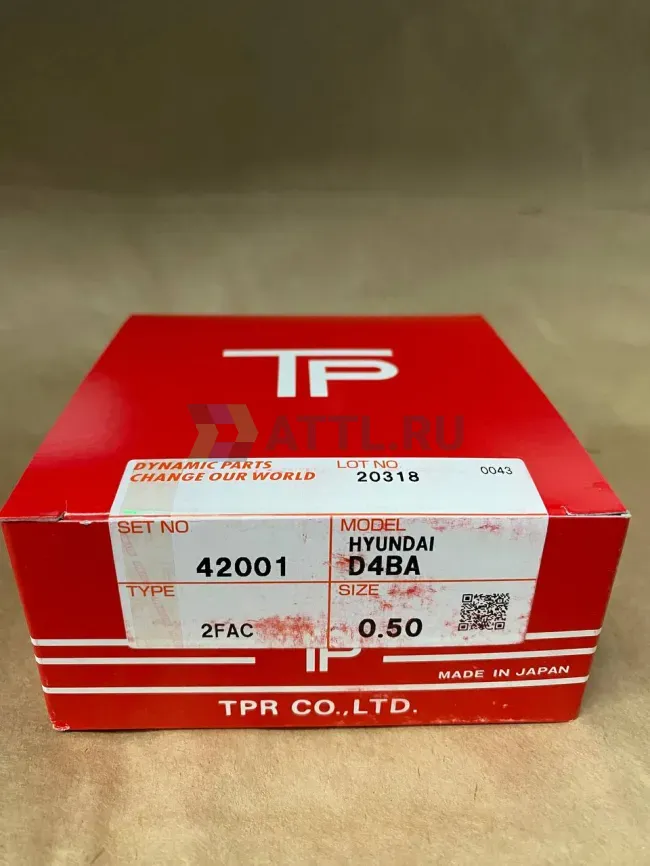 Поршневые кольца D4BA/D4BC фото 1