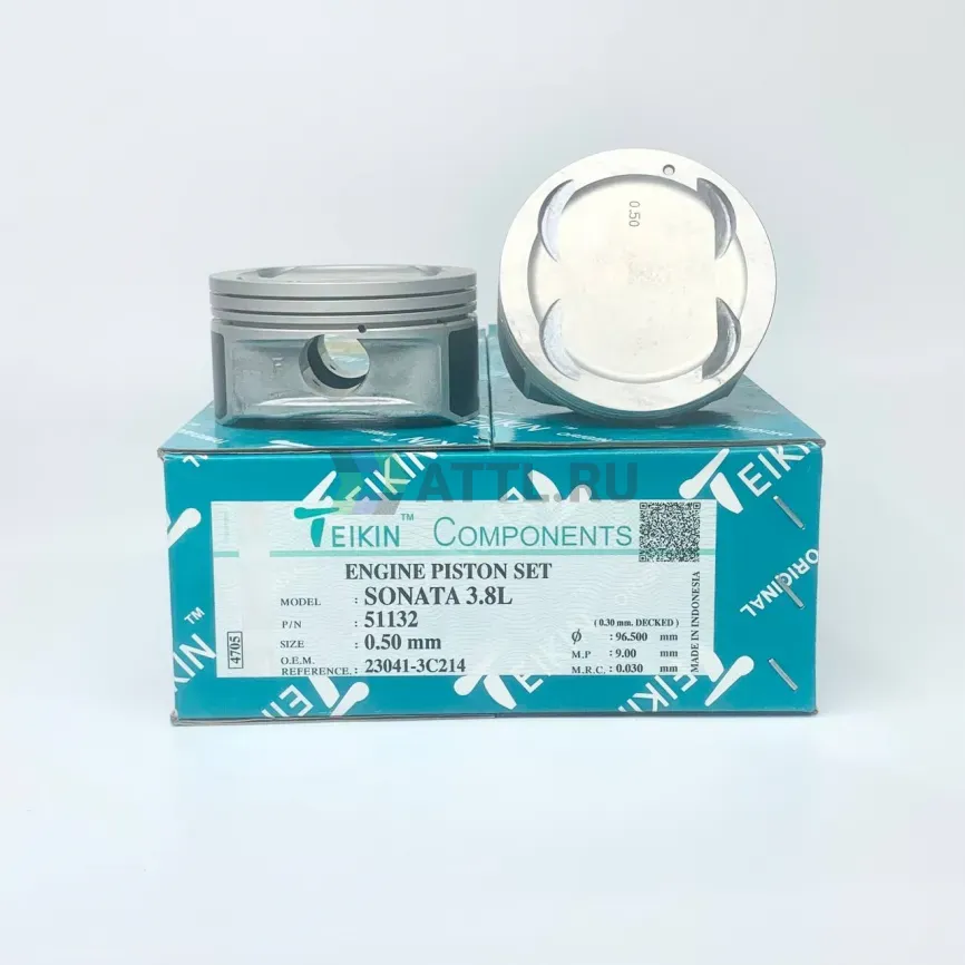 Комплект поршней SONATA 3.8L фото 1