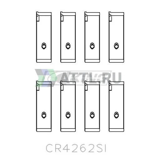 Вкладыши шатунные STD фото 2