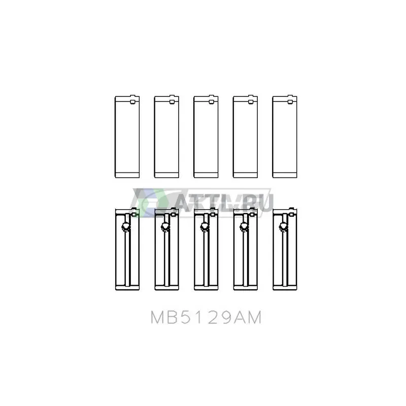 Вкладыши коренные STD фото 2