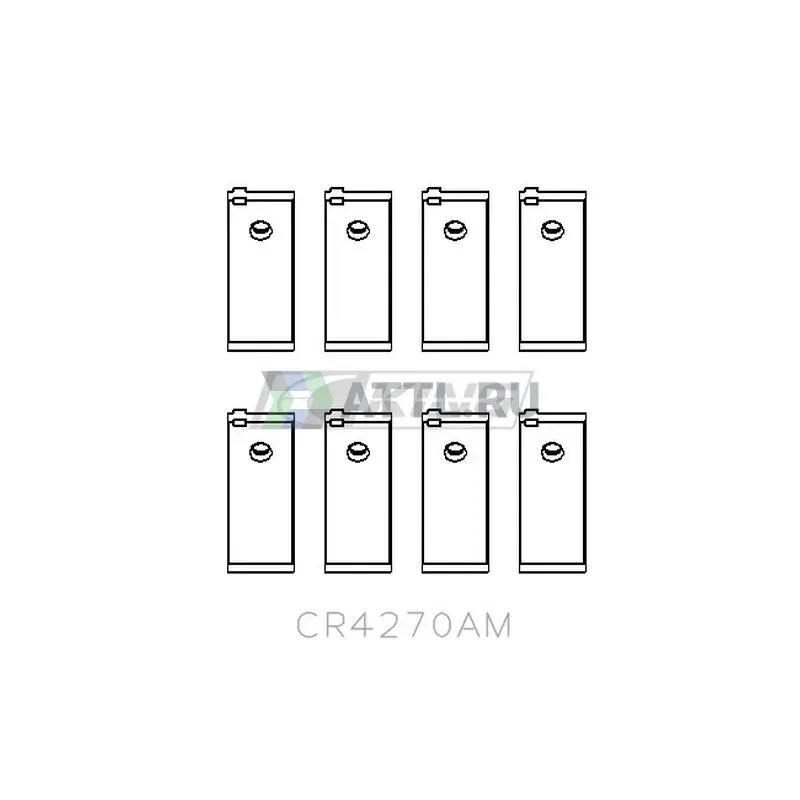 Вкладыши шатунные STD фото 2