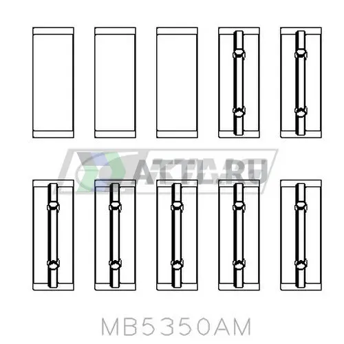 Вкладыши коренные STD фото 2