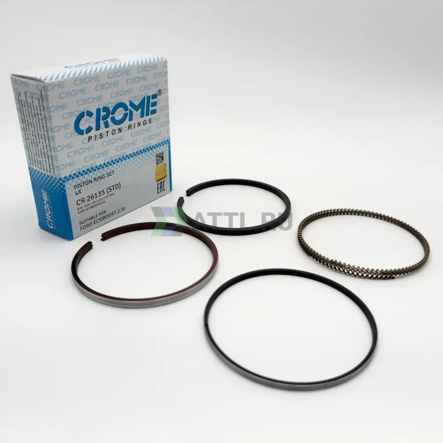 Комплект поршневых колец на 4 цил. STD 2.0L ECOBOOST фото 1