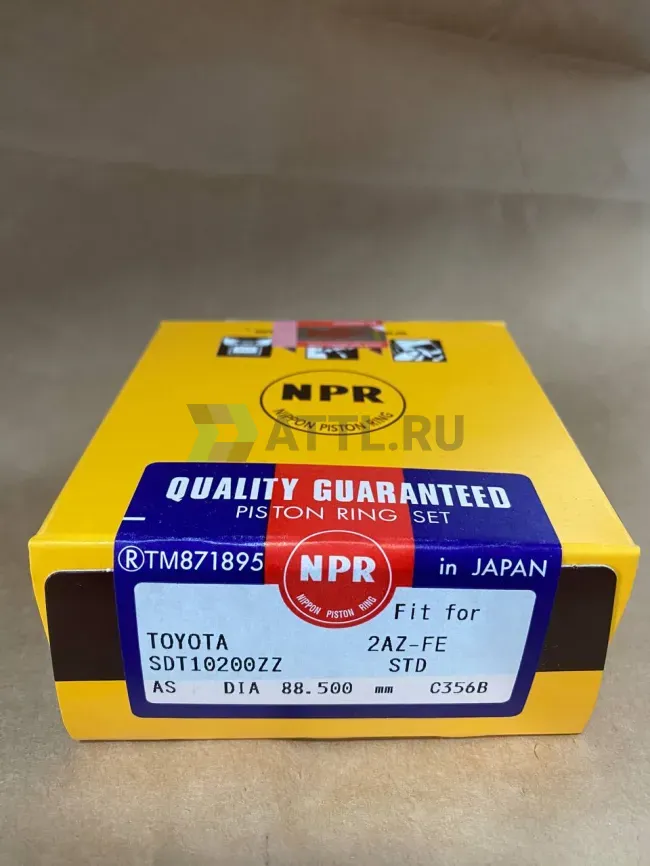 Поршневые кольца 2AZ-FE фото 1