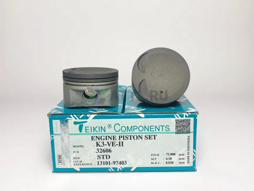 Комплект поршней K3-VE-II d72 STD 1,2-1,2-2 фото 1