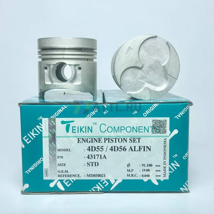 Комплект поршней 4D56 фото 1