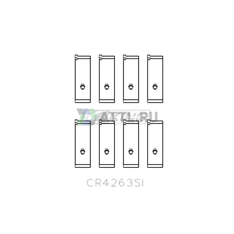 Вкладыши шатунные STD фото 2