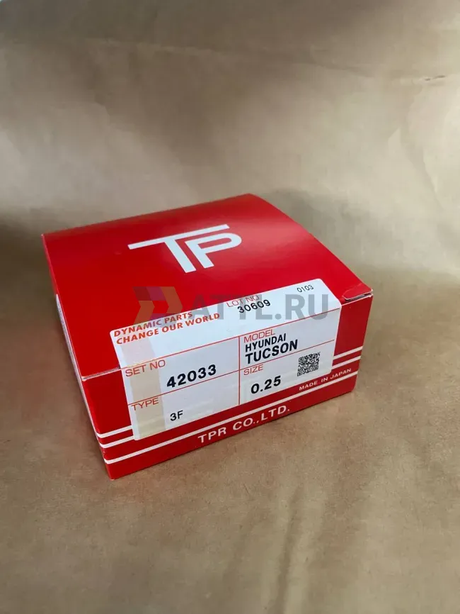 Поршневые кольца G4GC/G4GF (TUCSON) фото 1