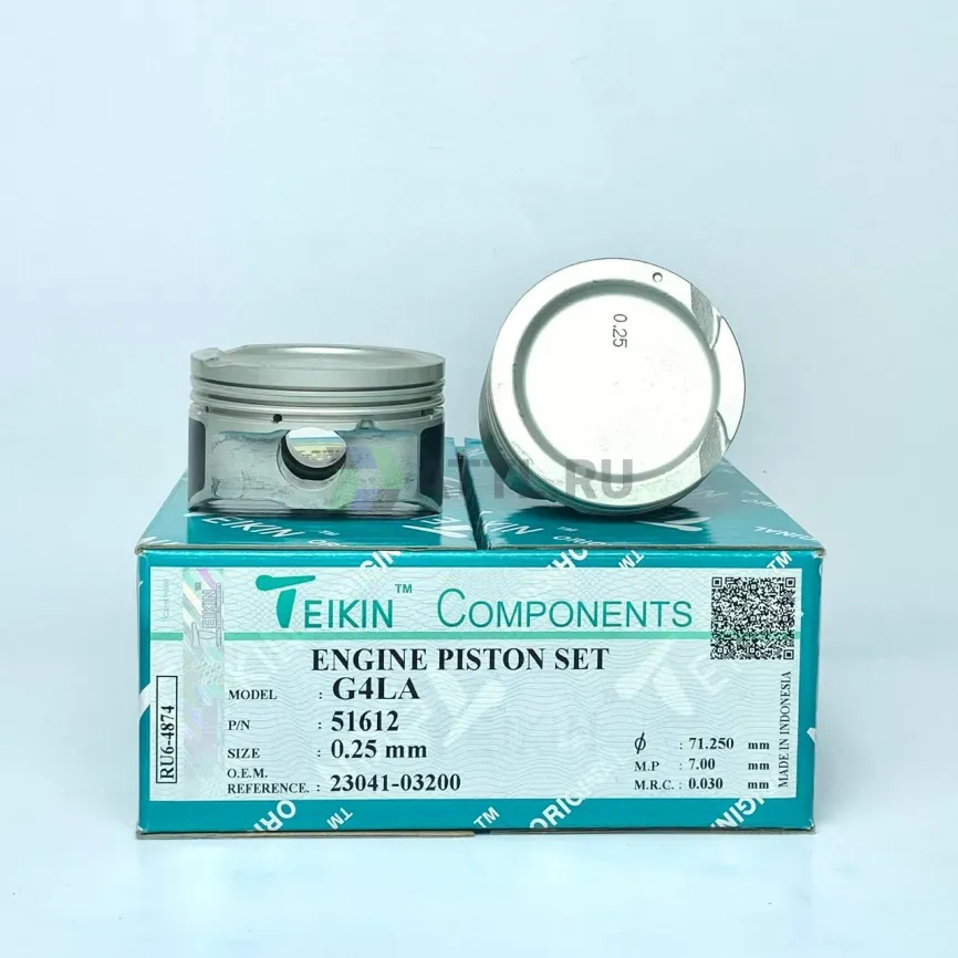 Комплект поршней G4LA фото 1