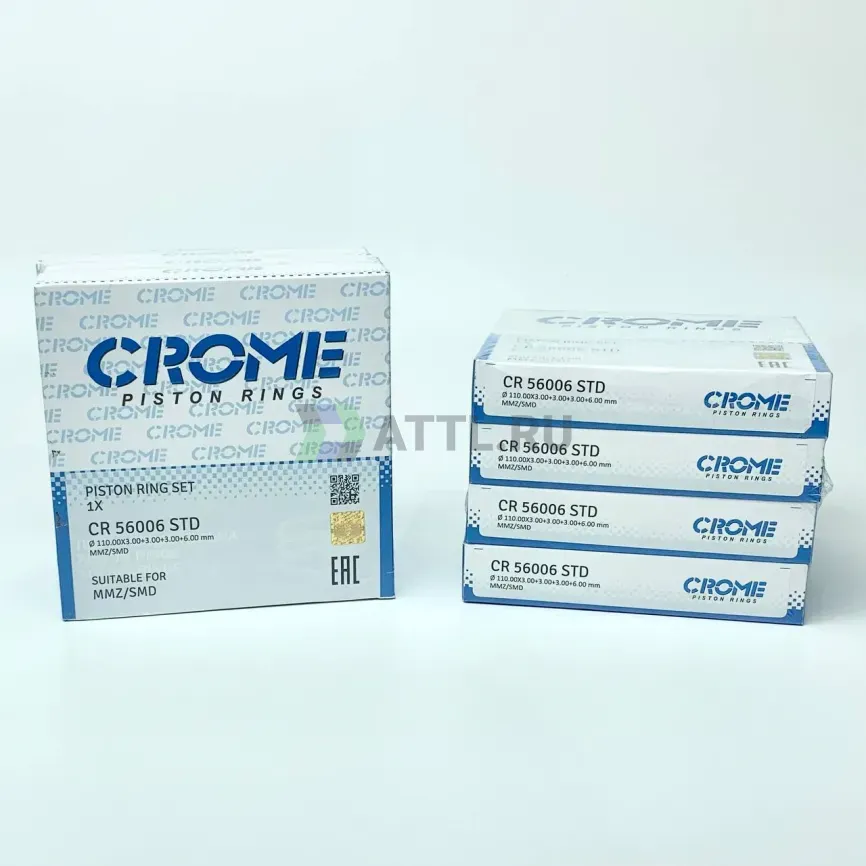 Комплект поршневых колец на 4 цил. STD Д-245 фото 1