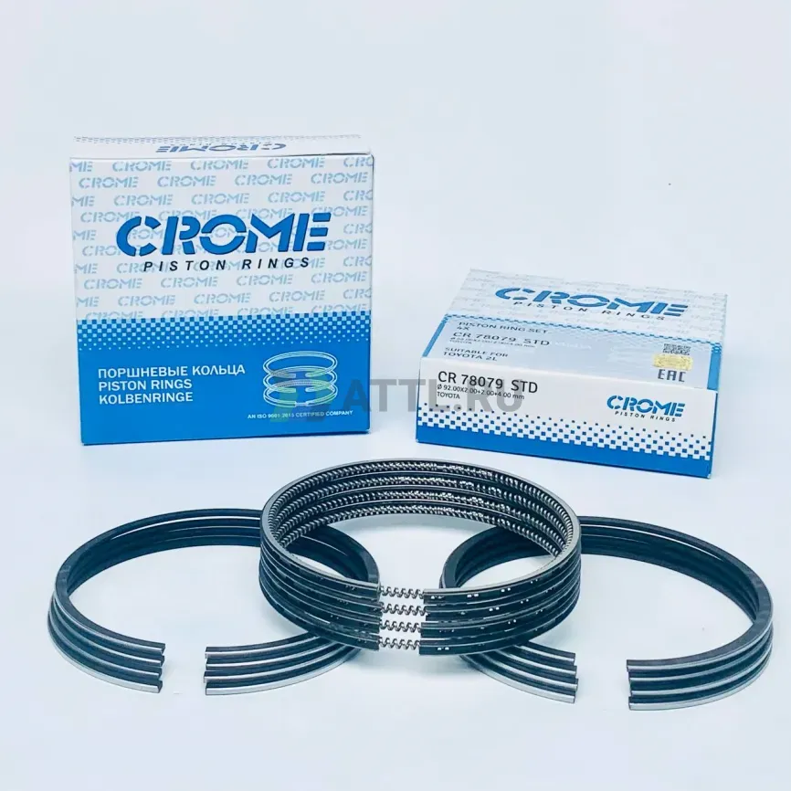 Комплект поршневых колец на 4 цил. STD 2L фото 1