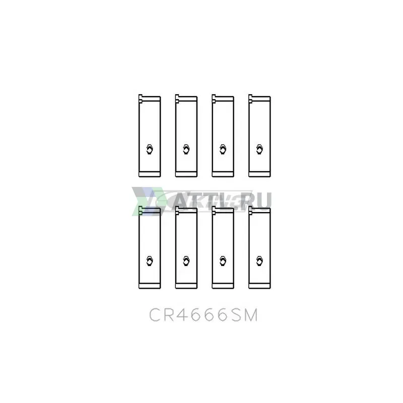 Вкладыши шатунные STD фото 2