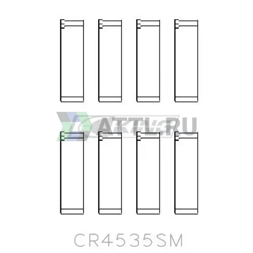 Вкладыши шатунные STD фото 2