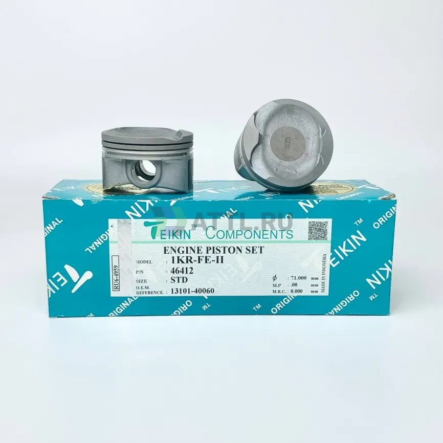 Комплект поршней 1KR-FE-II фото 1