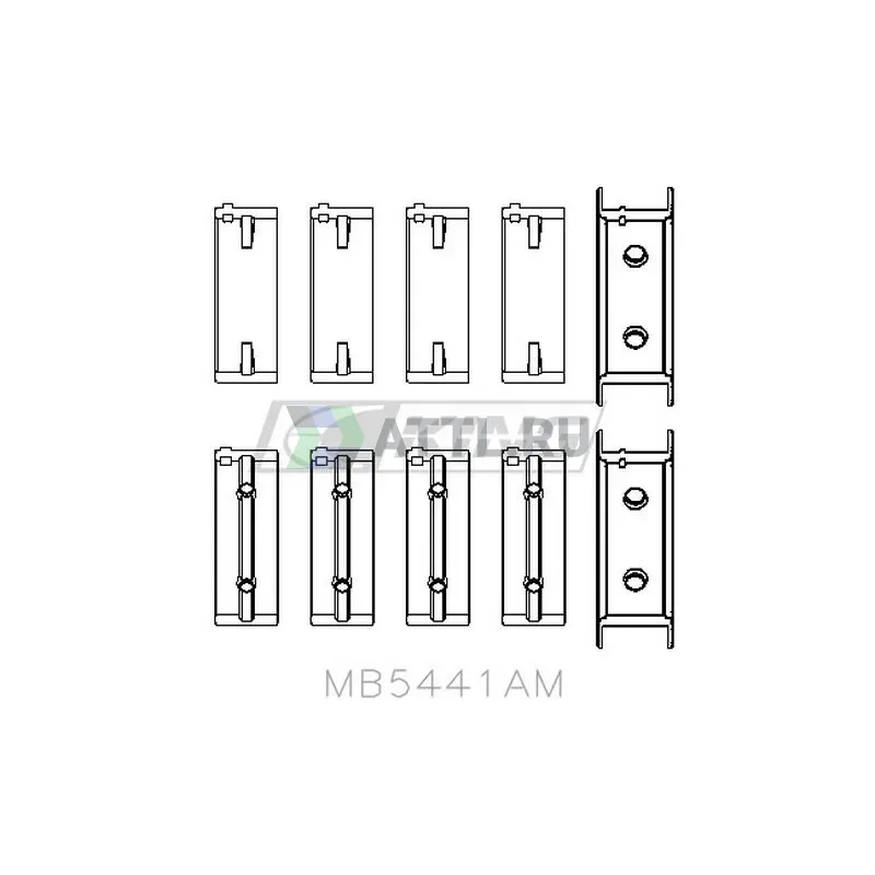 Вкладыши коренные STD фото 2