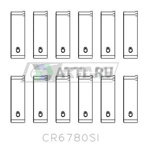 Вкладыши шатунные STD фото 2