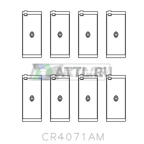 Вкладыши шатунные STD фото 2