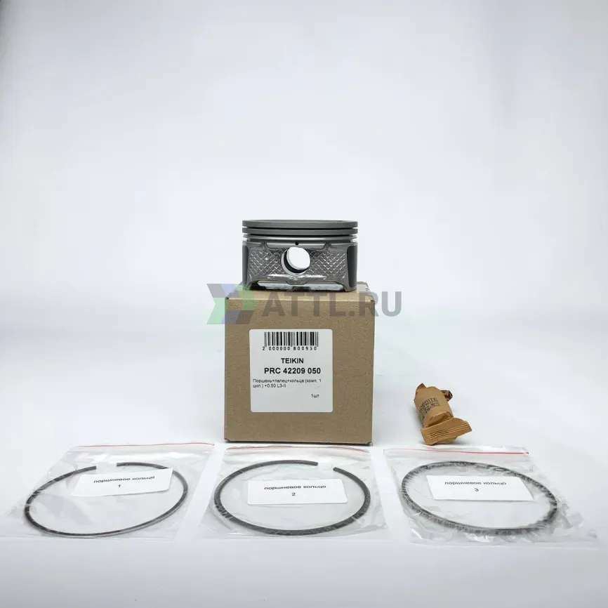 Поршень+палец+кольца (комп. 1 цил.) +0.50 L3-II фото 1