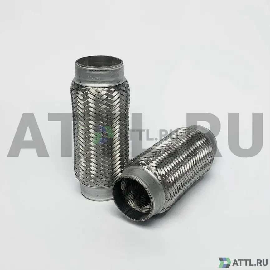 Гофра глушителя трехслойная 60*203 фото 2