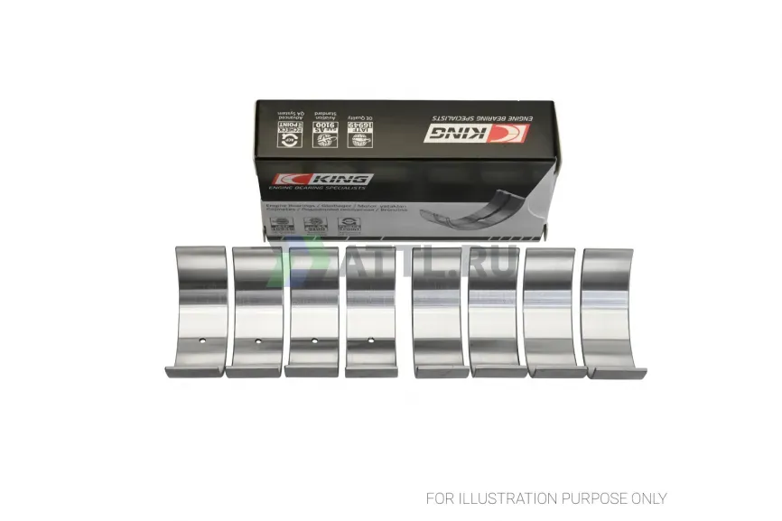 Вкладыши шатунные +0.75 фото 1