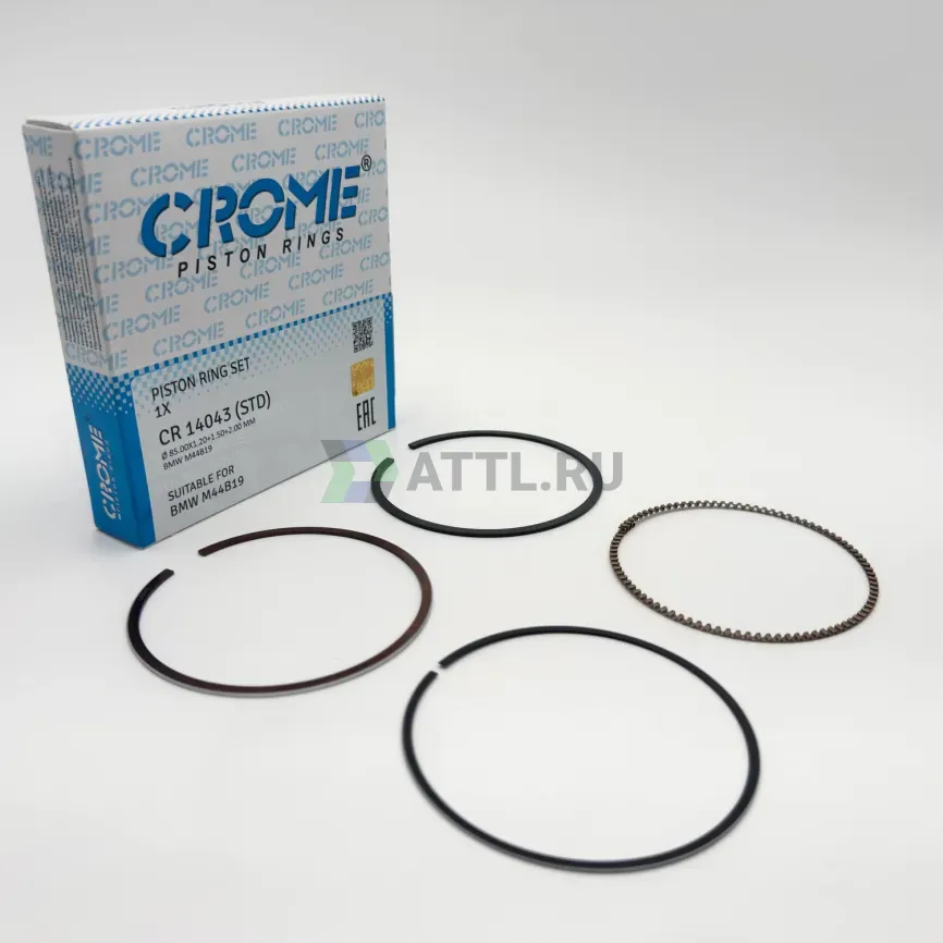Комплект поршневых колец на 1 цил. STD M44B19 фото 1
