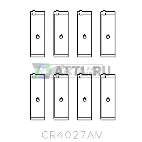 Вкладыши шатунные STD фото 2