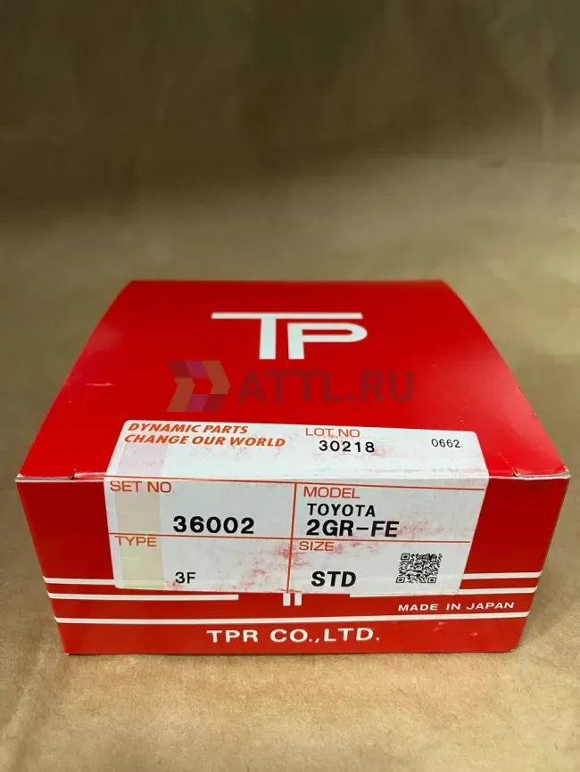 Поршневые кольца 2GR-FE фото 1