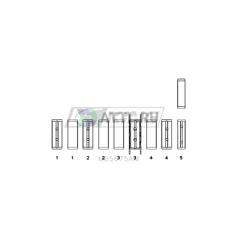 Вкладыши коренные STD фото 2