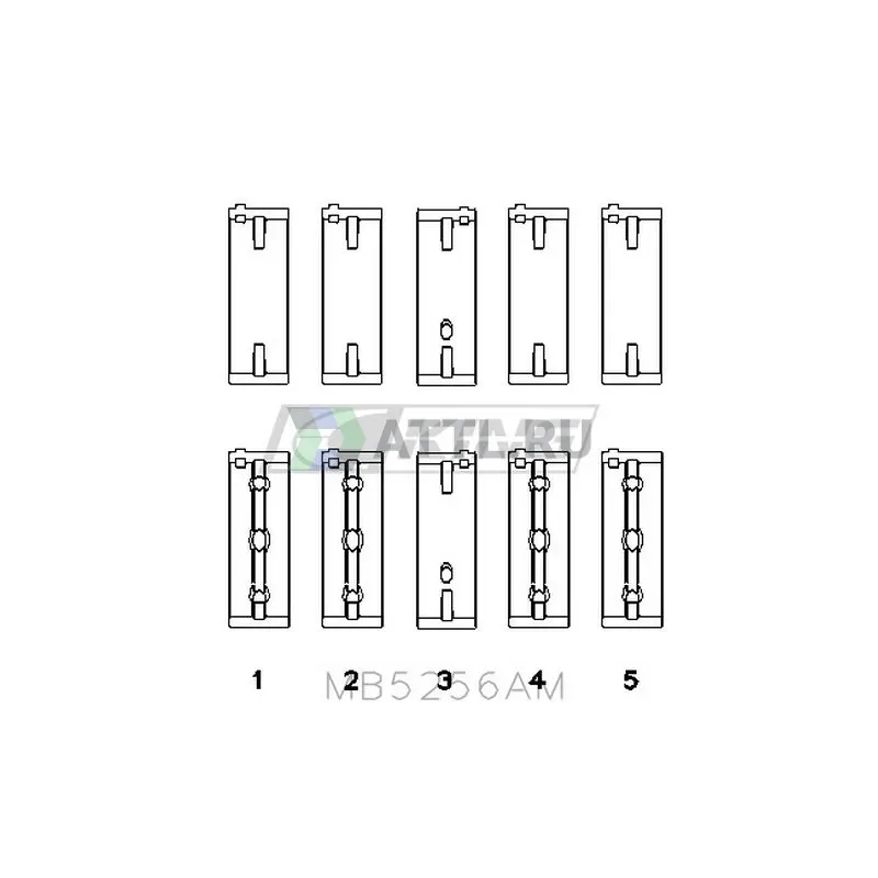 Вкладыши коренные STD фото 2