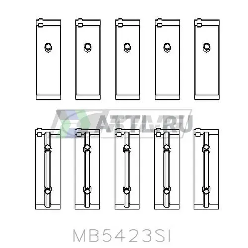 Вкладыши коренные STD фото 2
