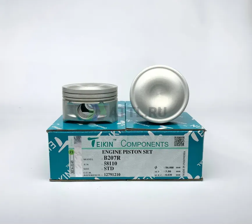 Комплект поршней B207R фото 1