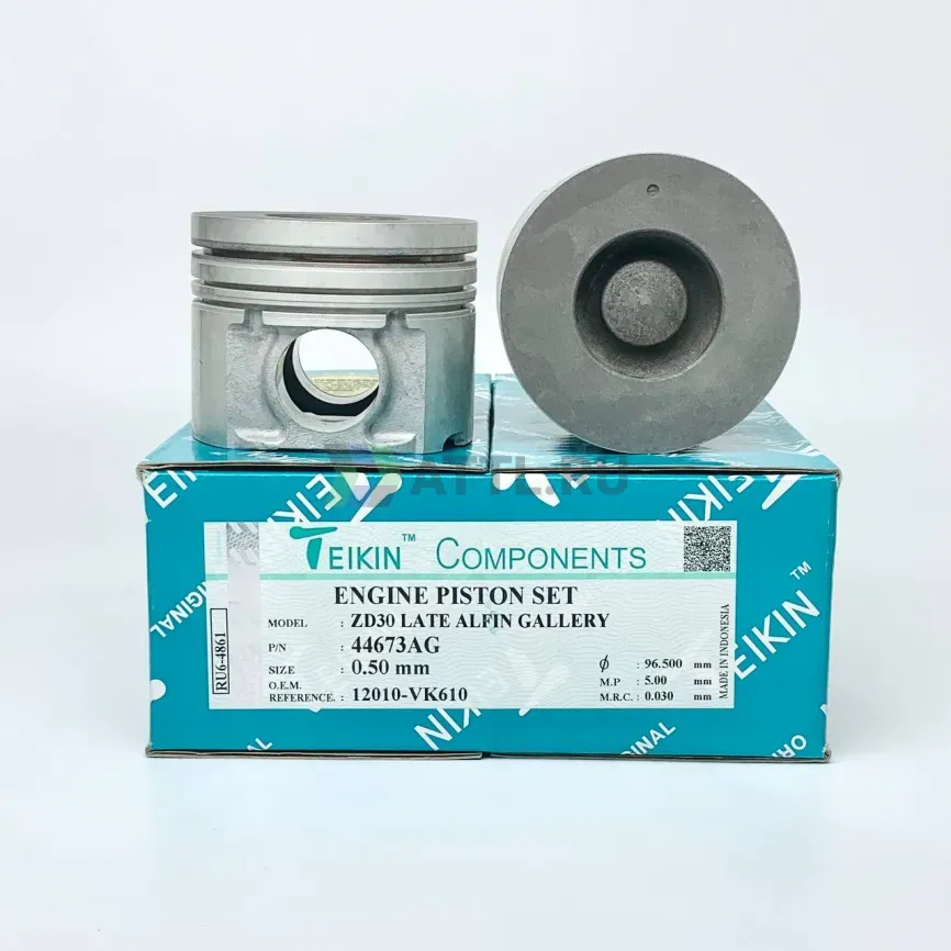 Комплект поршней ZD30-LATE усиленный+охлаждение d96+0.50 2,5-2-2 фото 1
