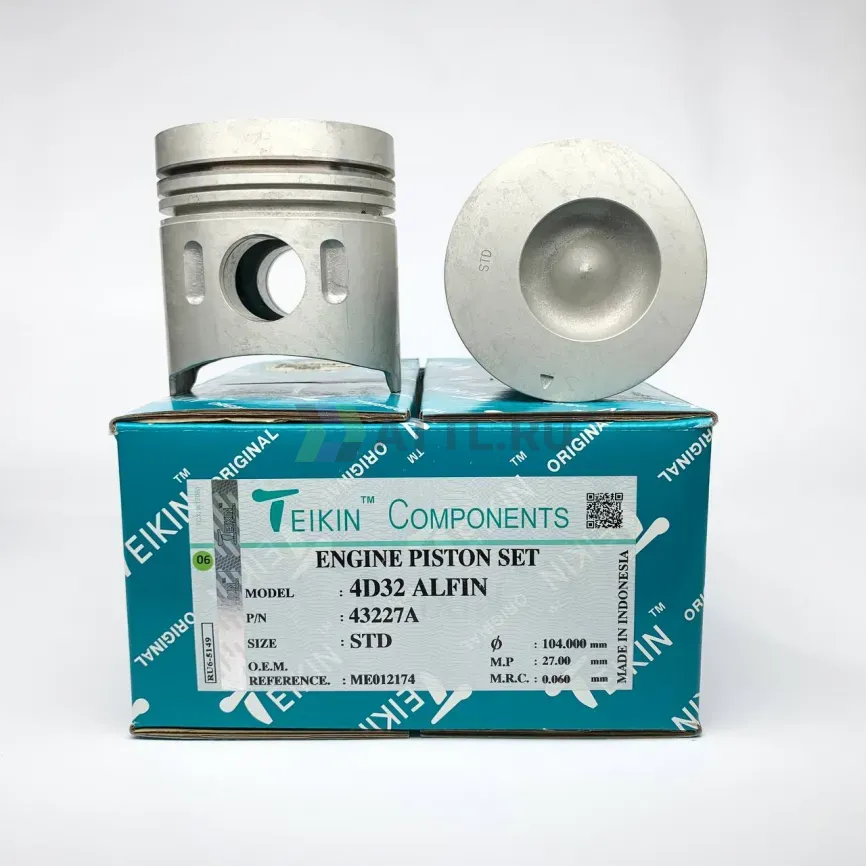 Комплект поршней 4D32 фото 1