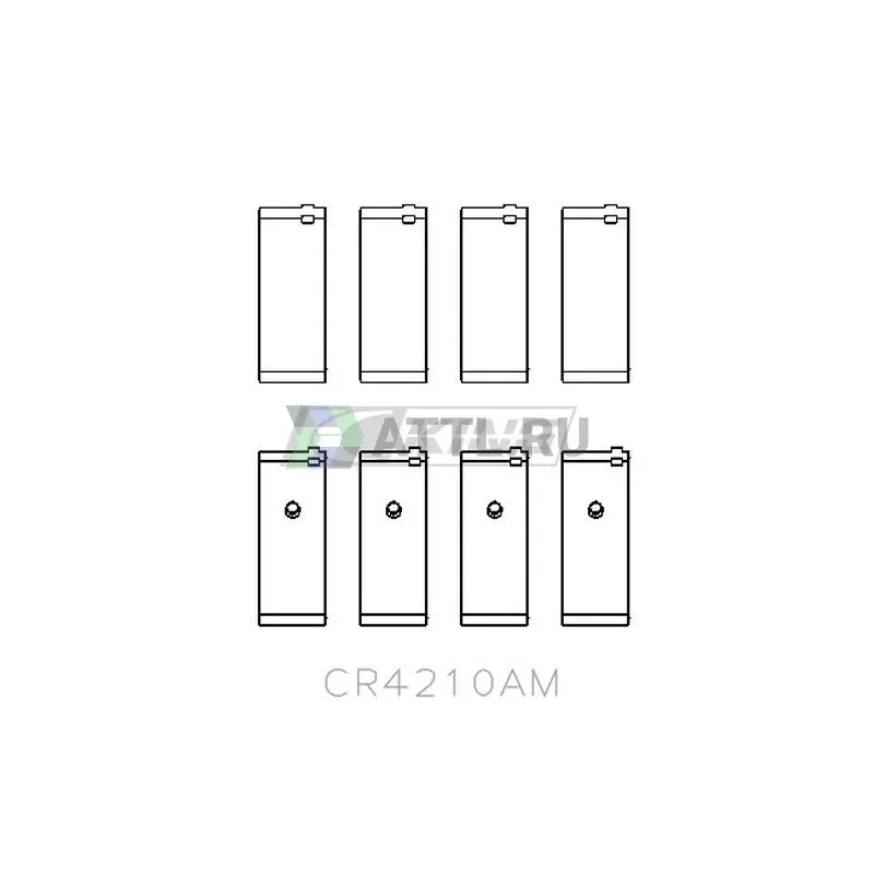 Вкладыши шатунные STD фото 2