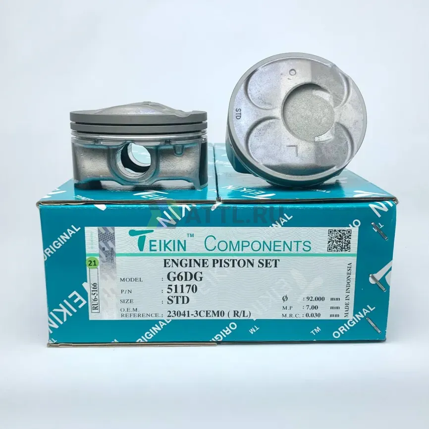 Комплект поршней G6DG фото 1