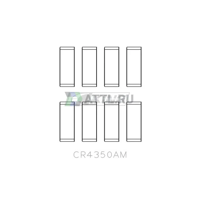 Вкладыши шатунные STD фото 2