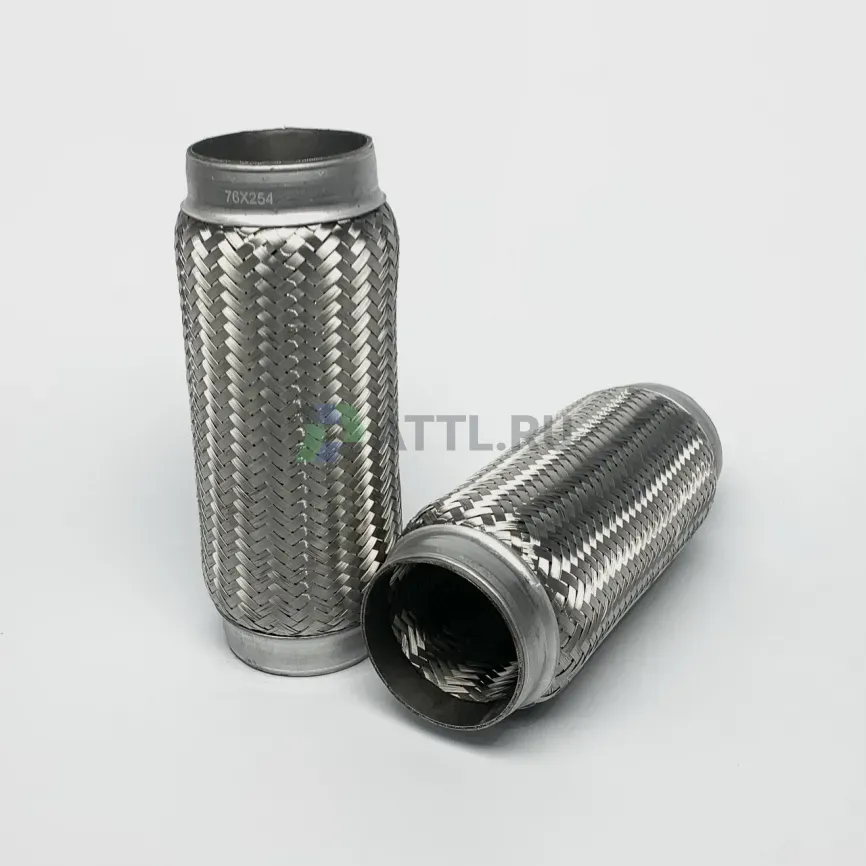 Гофра глушителя трехслойная 76*254 фото 1