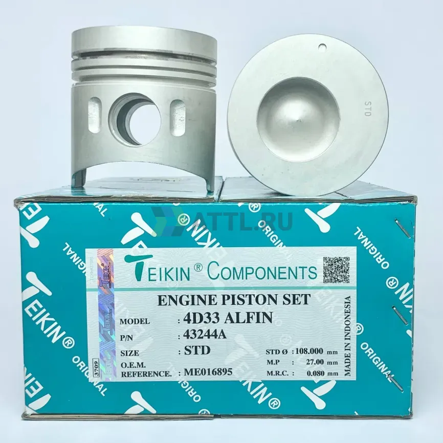 Комплект поршней 4D33 фото 1