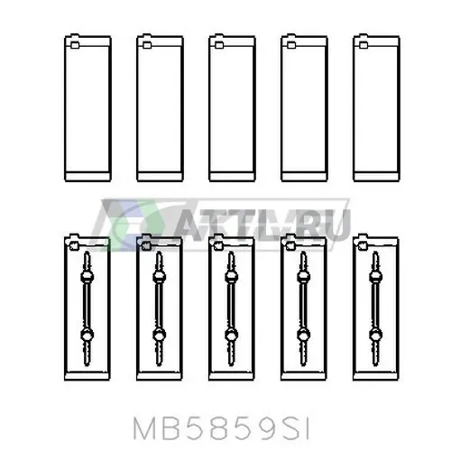 Вкладыши коренные STD фото 2