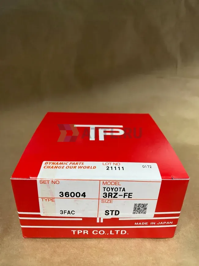 Поршневые кольца 3RZ-FE фото 1