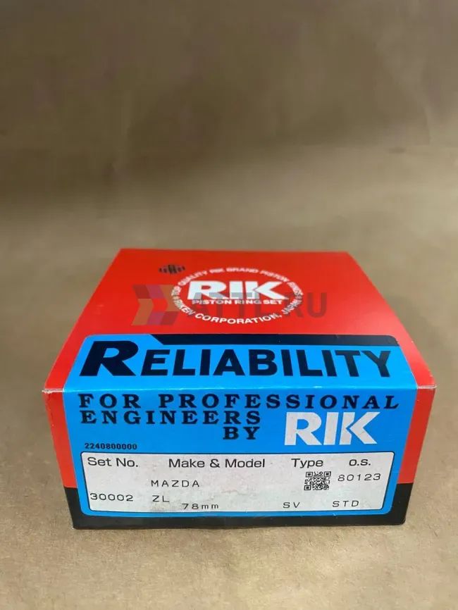 Поршневые кольца ZL фото 1