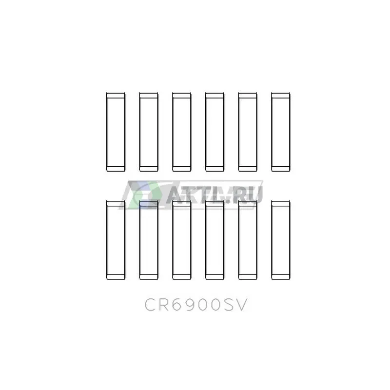 Вкладыши шатунные STD фото 2