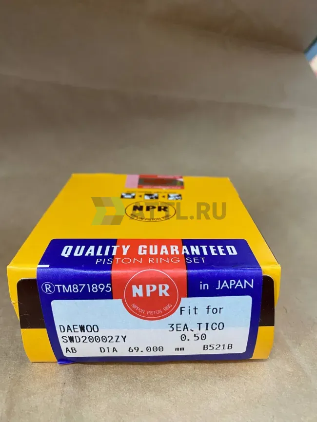 Поршневые кольца 3EA фото 1