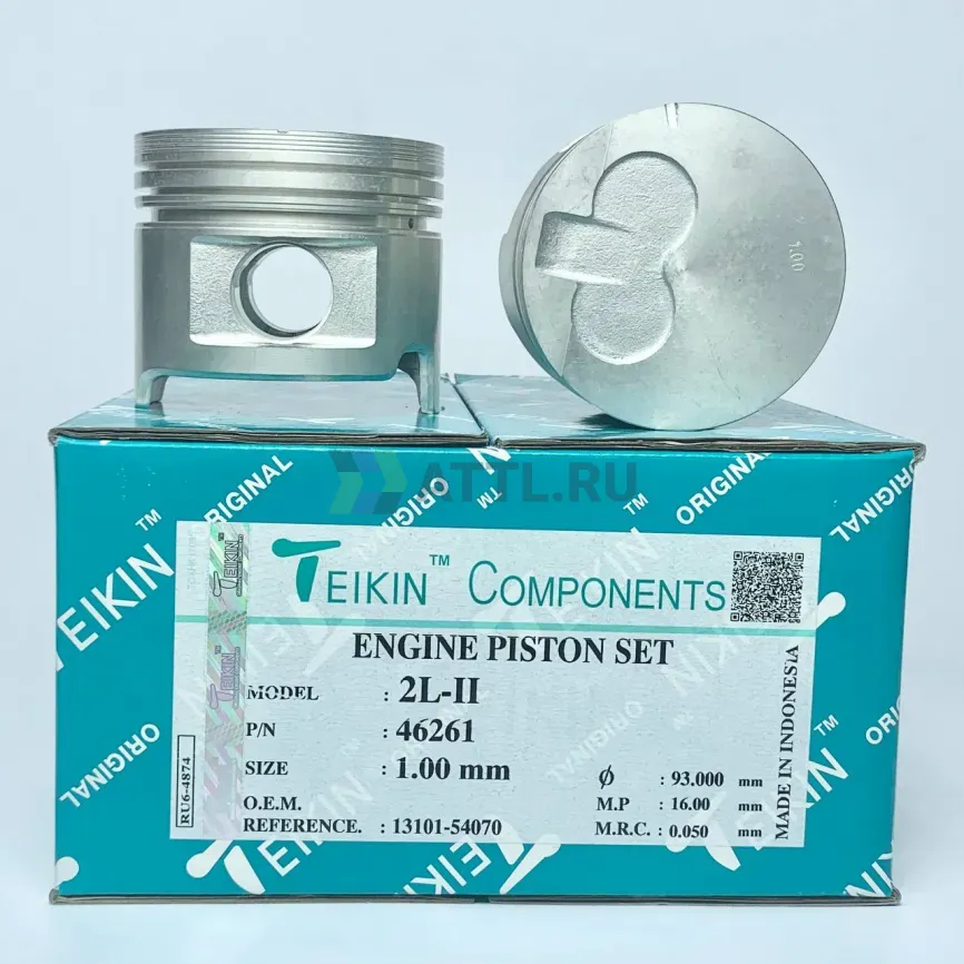 Комплект поршней 2L-II d92+1.00 2HK-2-4 фото 1