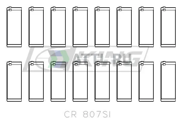 Вкладыши шатунные STD фото 2