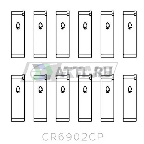 Вкладыши шатунные STD фото 2