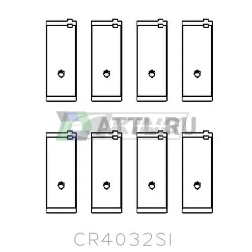 Вкладыши шатунные STD фото 2