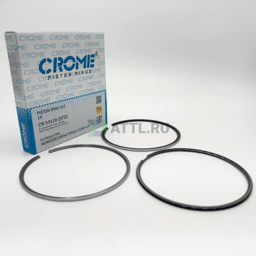 Комплект поршневых колец на 1 цил. STD OM521 фото 1